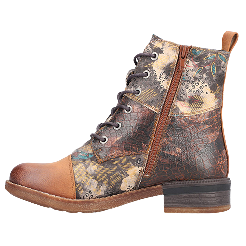 Rieker Ankle Boots - 94611-90 - Tan Multi