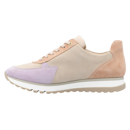 Rieker Ladies Trainers - 49010-90 - Beige/Mauve