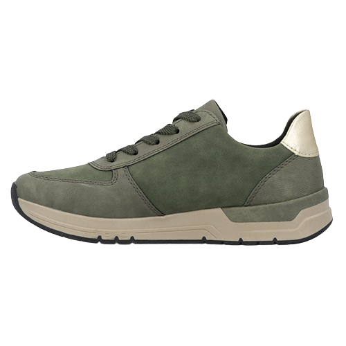 Rieker Ladies Trainers - 58902-54 - Olive