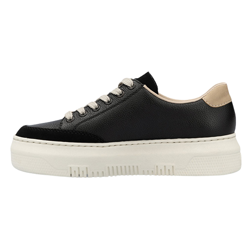 Rieker Platform Trainers - M1912-00 - Black