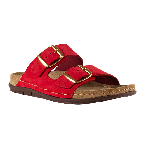 Rohde Ladies Leather Mules - 5865 - Sherry