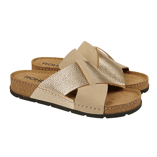 Rohde Ladies Mules - 5410 - Gold