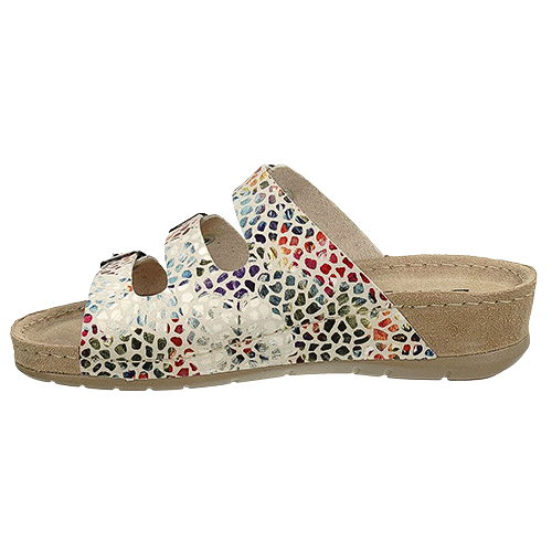 Rohde Ladies Mules - 5851 - Beige Multi