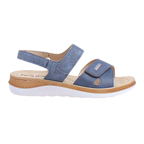 Rohde Ladies Sandals 1307 Navy - Main Image