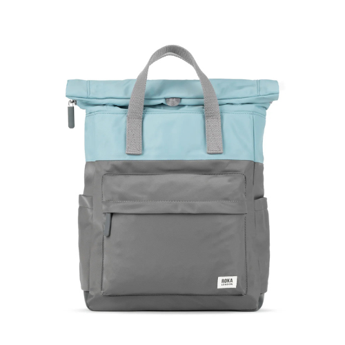 Roka Creative Waste Backpack -Canfield B Medium- Graphite / Spearmint