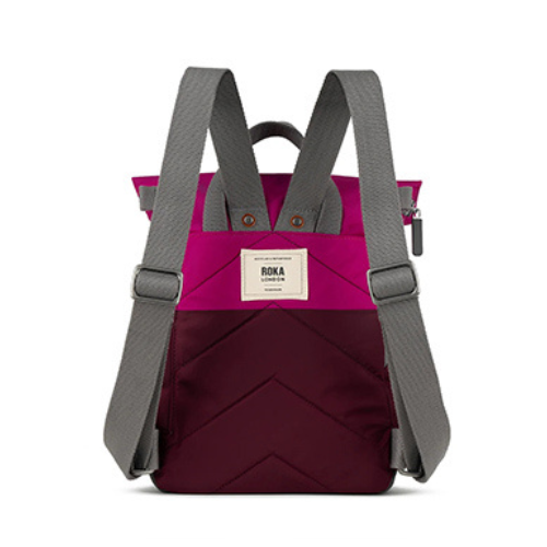 Roka Creative Waste Backpack -Canfield B Small - Plum/Candy