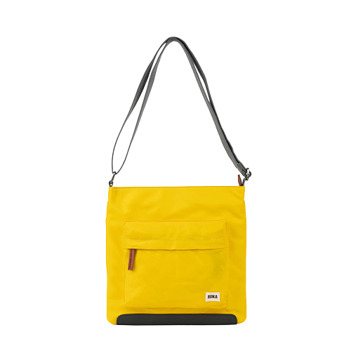 Roka Crossbody Bag - Kennington B Medium- Mustard