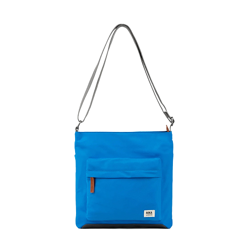 Roka Crossbody Bag -  Kennington B Medium - Neon Blue