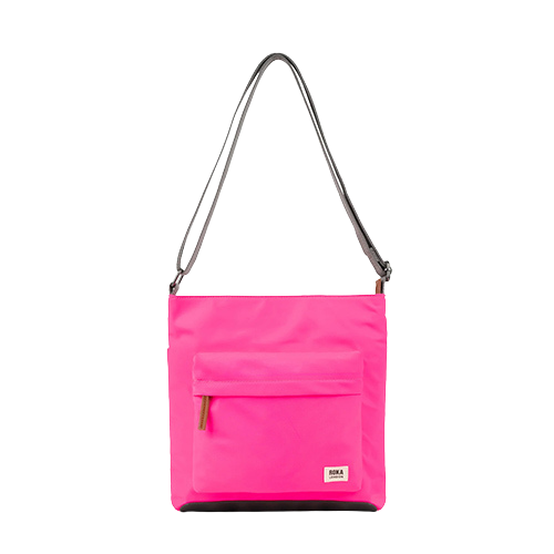 Roka Crossbody Bag Kennington B Medium Neon Pink