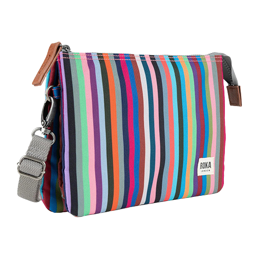 Roka Crossbody XL Bag-Carnaby-Multistripe