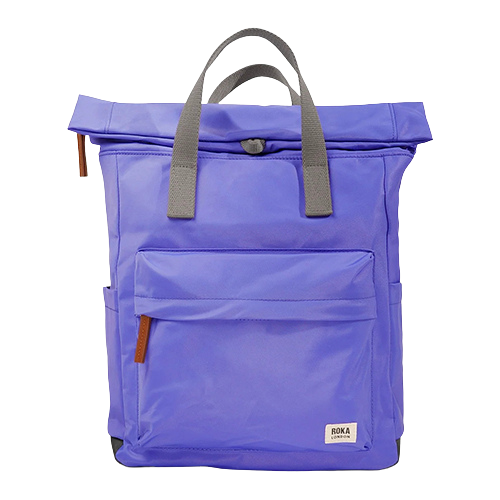 Roka Sustainable Bagpack - Canfield B Medium- Simple Purple