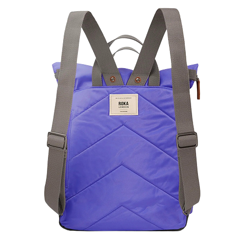 Roka Sustainable Bagpack - Canfield B Medium- Simple Purple