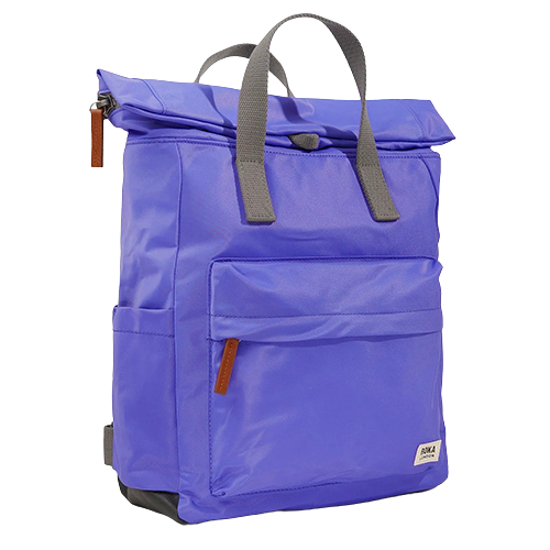 Roka Sustainable Bagpack - Canfield B Medium- Simple Purple