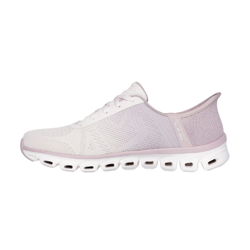 Skechers Ladies Slip-In Trainers - 104566 - Mauve