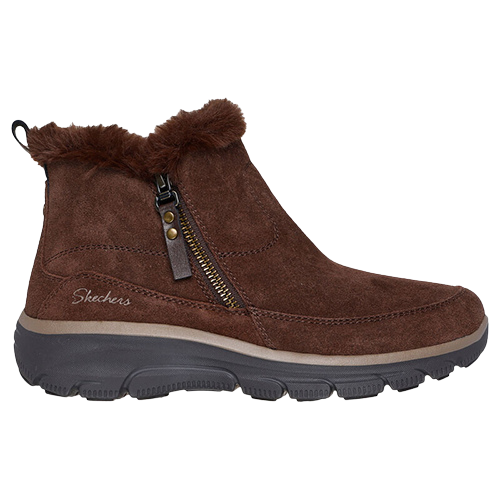 Skechers Ladies Ankle Boots - 167862 -Brown