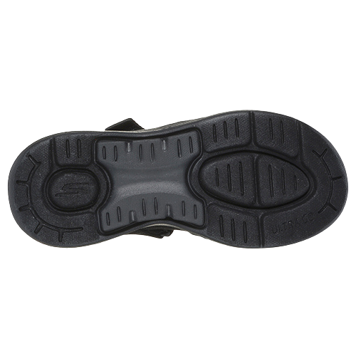 Skechers Ladies Go Walk Arch Fit Sandals - 140808 - Black / Black