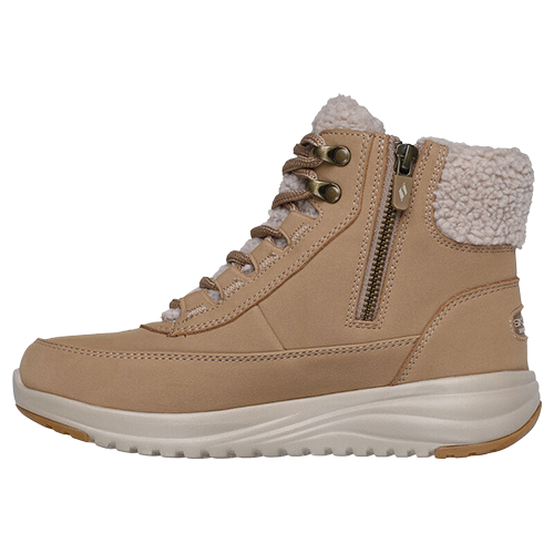 Skechers Ladies Ankle Boots - 144756 - Chestnut