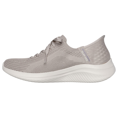 Skechers Ladies Ultra Flex Trainers - 149710 - Taupe