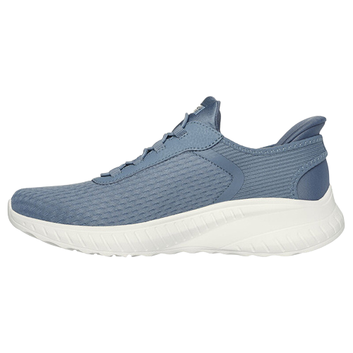 Skechers Ladies Slip On Trainers - 117504 Slip Ins - Slate