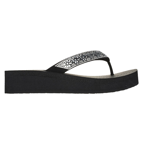 Skechers Toe Post Sandals 119638 Black - Main Image