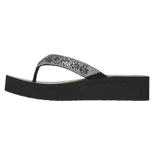 Skechers Toe Post Sandals - 119638 - Black