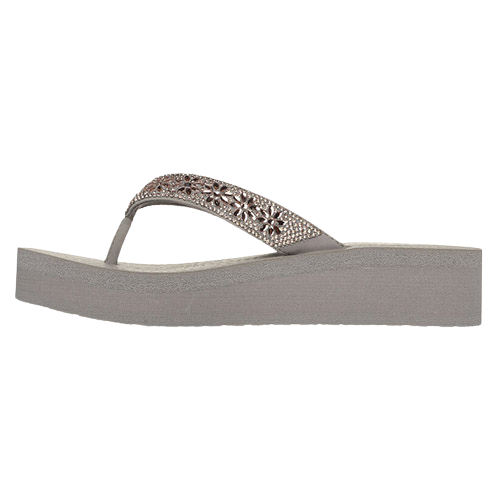 Skechers Toe Post Sandals - 119638 - Taupe