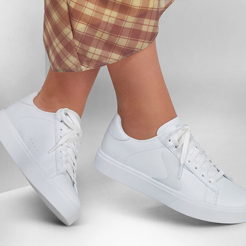 Skechers Ladies Trainers - 185000 - White