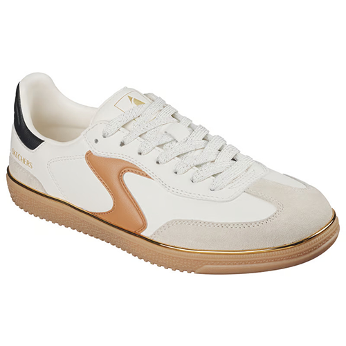 Skechers Ladies Trainers - 185405 - Natural/Brown