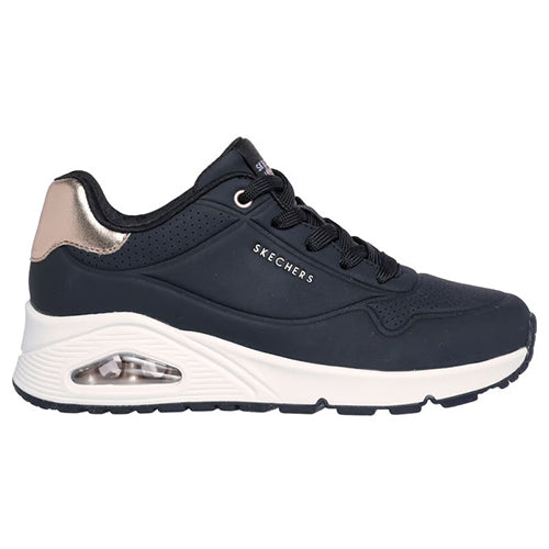 Skechers Ladies Uno Trainers - 177094 - Navy