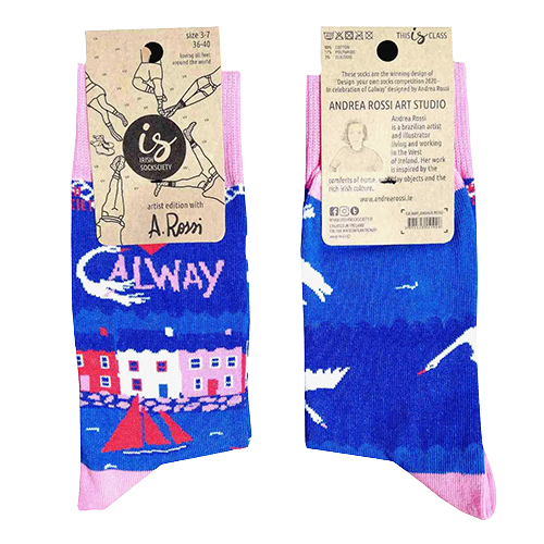 SocksSciety Socks- Galway By Andrea Rossi - Multi