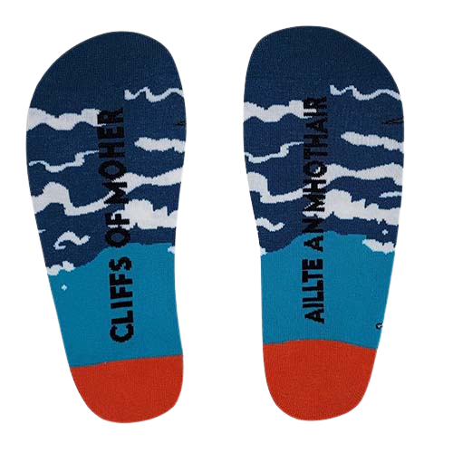 Socksciety Socks - Cliffs of Moher - Multi