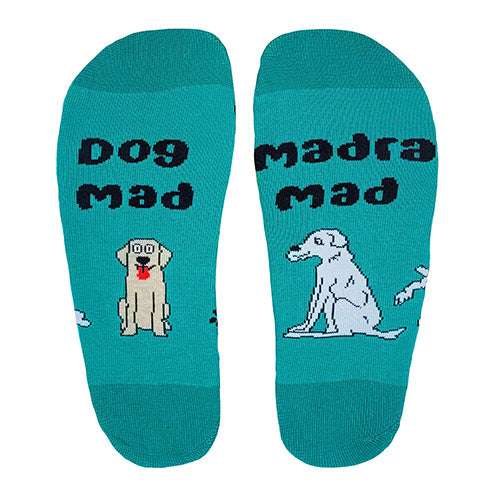 Socksciety Socks - Dog Mad - Green