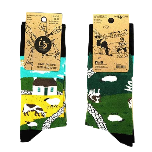 Socksciety Socks - The Irish Landscape - Multi