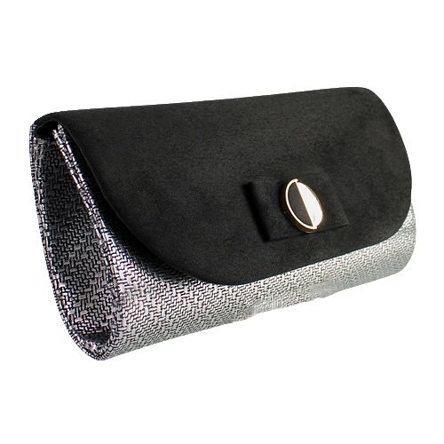 Sorento Clutch Bag-Four Seasons-Black