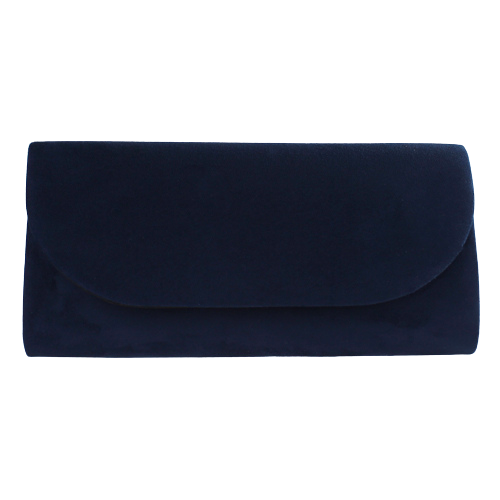 Sorento Ladies Clutch bag - Mulroy Woods - Navy Suede