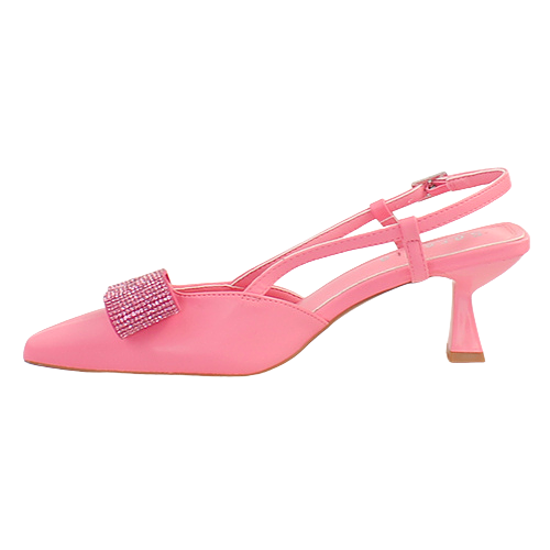 Sorento Ladies Slingback Heels - Wrights - Pink