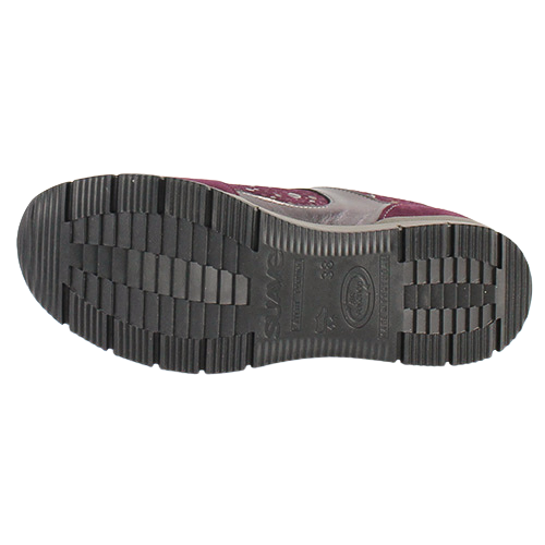 Suave Walking Shoes - Evalina - Burgundy
