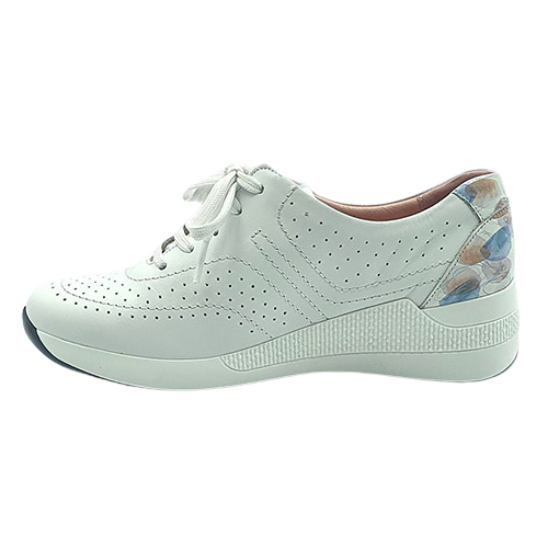 Suave Ladies Walking Shoes - Janis - White
