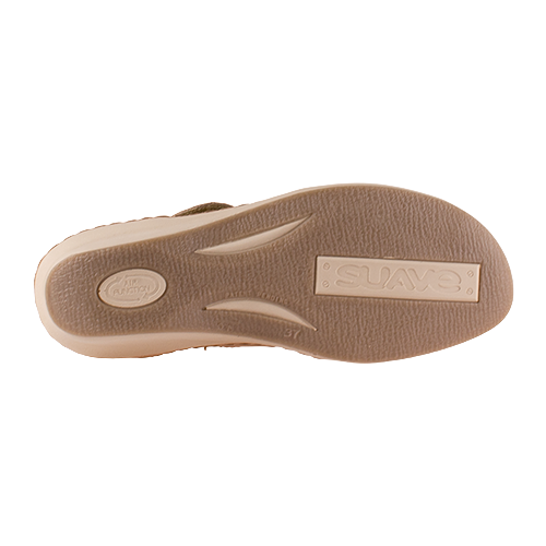 Suave Ladies Wedge Sandal - Yolanda - Sand