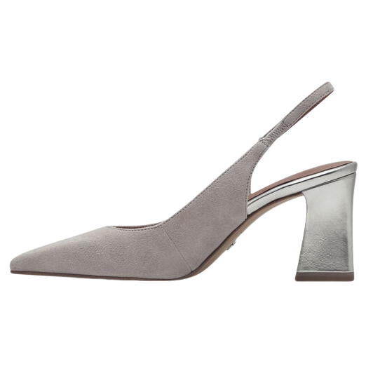 Tamaris Block Heeled Sling-Backs - 29633-44 - Grey