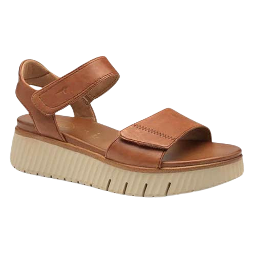 Tamaris Comfort Ladies Platform Sandals - 88720-44 - Tan