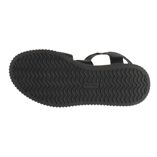 Tamaris Ladies Flatform Sandals - 28017-42 - Black