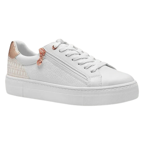 Tamaris Ladies Trainers - 23313-41 - White/Rose Gold