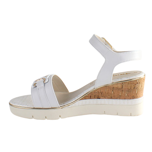 Tamaris Ladies Wedge Sandals - 28702-42 - White