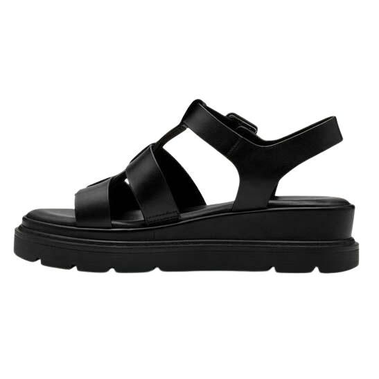 Tamaris ladies Wedge Sandals - 28724-44 - Black