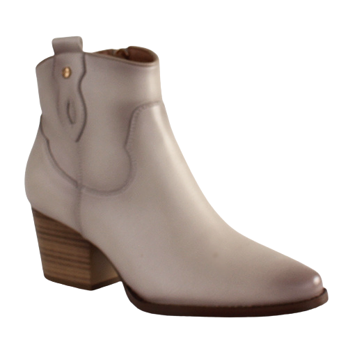 Tommy Bowe Ladies Ankle Boots - Sgorbini -White