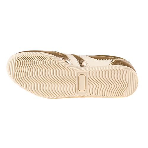 Tommy Bowe Ladies Low Profile Trainer - Tangan - Gold