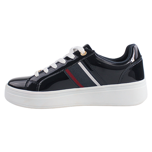 Tommy Bowe Ladies Trainers - Rosser - Navy Patent