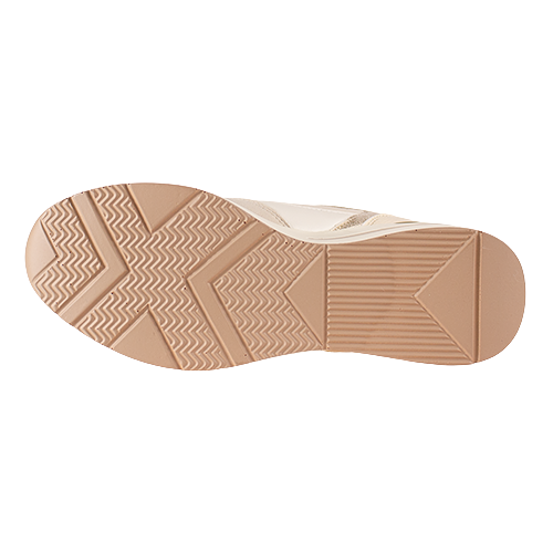 Tommy Bowe Ladies Wedge Trainer - Finn - Cream