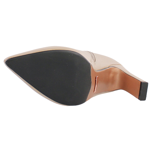 Una Healy Dressy Heeled Ankle Boots - Love Song - Beige